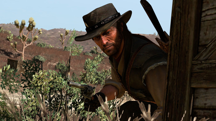 Red Dead Redemption PS5 product in gebruik