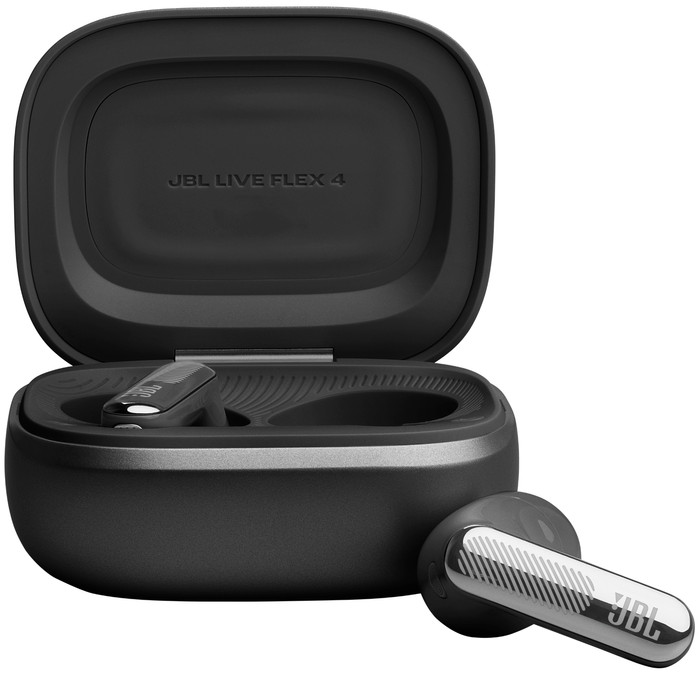JBL Live Flex 4 Zwart voorkant