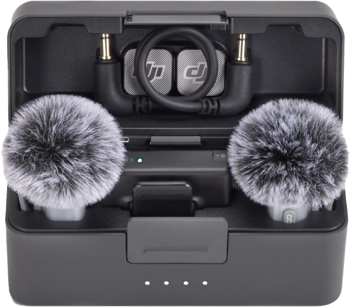 DJI Mic Mini 2 + Oplaadcase voorkant