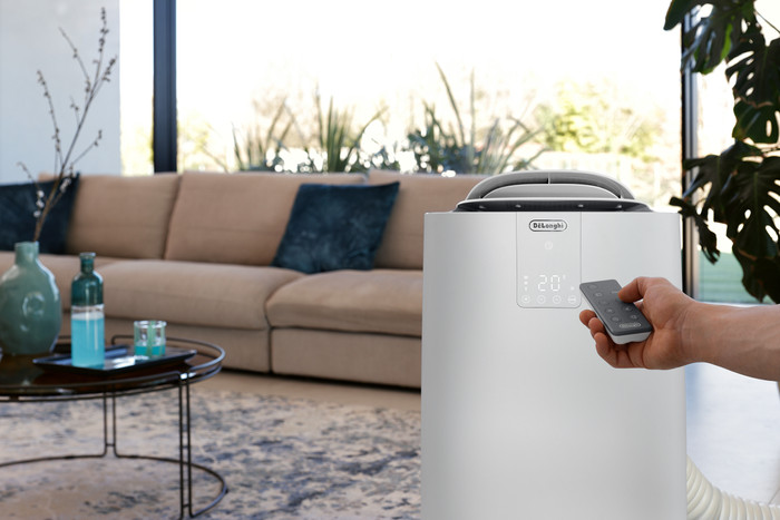 De'Longhi PACAP130IGentlejet product in gebruik