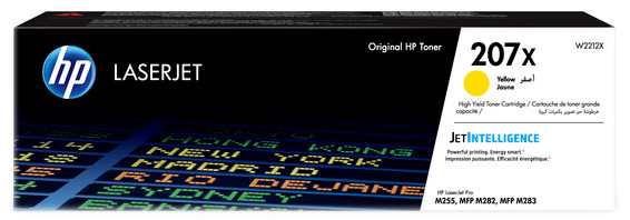 HP 207X Toner Geel (Hoge Capaciteit) Main Image