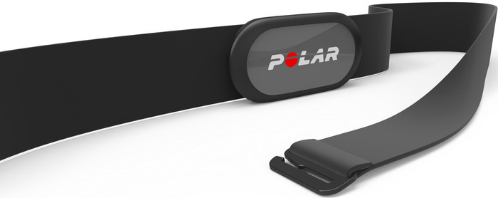 Polar H9 Hartslagmeter Borstband Zwart XS-S voorkant