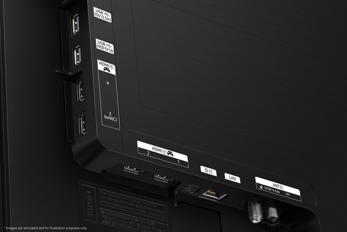 Samsung OLED 55" S90H (2026) detail