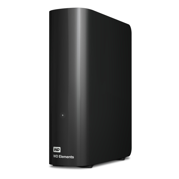 WD Elements Desktop 12TB left side