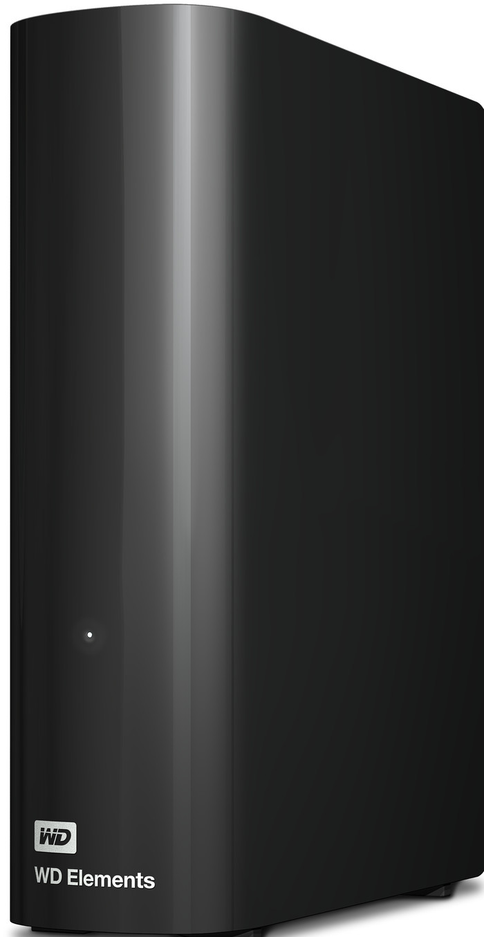WD Elements Desktop 14TB rechterkant