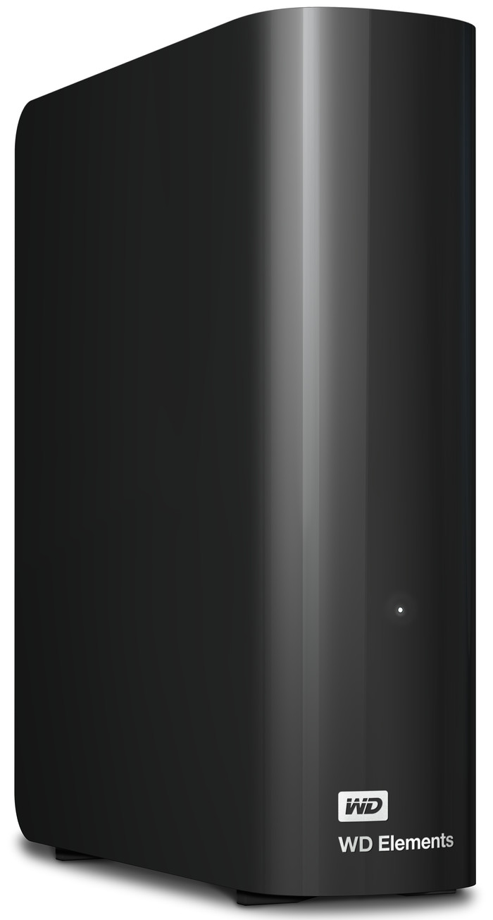 WD Elements Desktop 14TB rechterkant