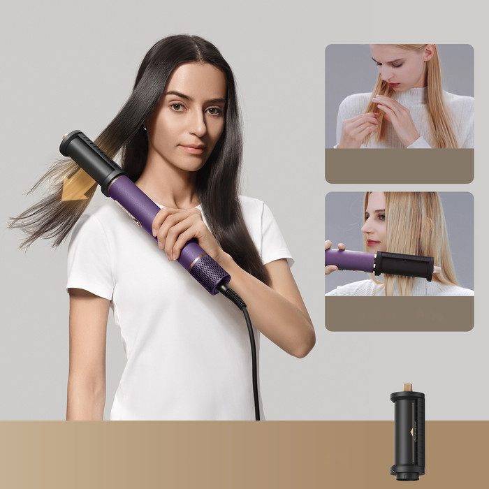 Dreame Airstyle Pro 2 Paars product in gebruik