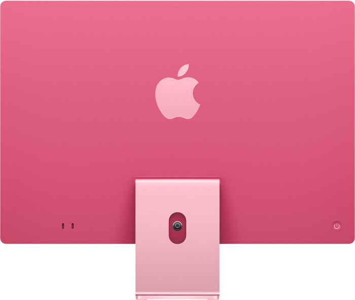 Apple iMac M6 (10 CPU / 10 GPU) 16GB/256GB Roze QWERTY achterkant