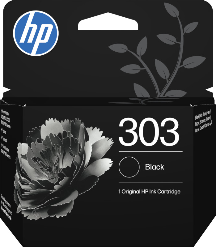 HP 303 Cartridge Zwart Main Image