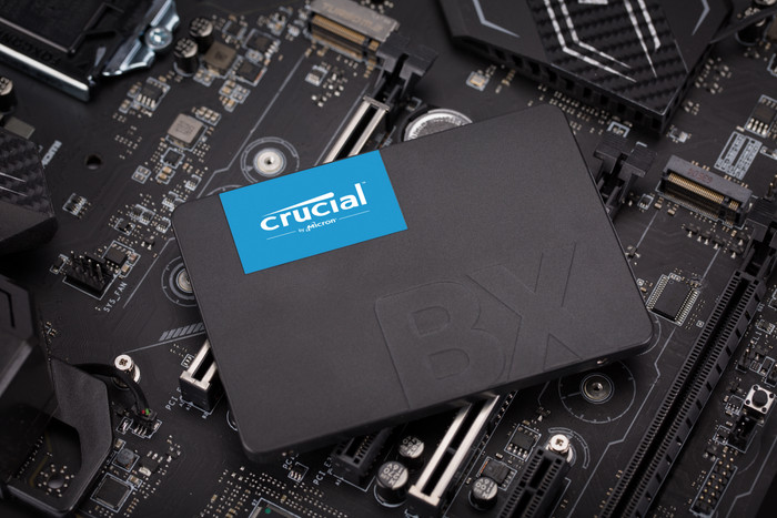 Crucial BX500 2,5 inch 2TB product in gebruik