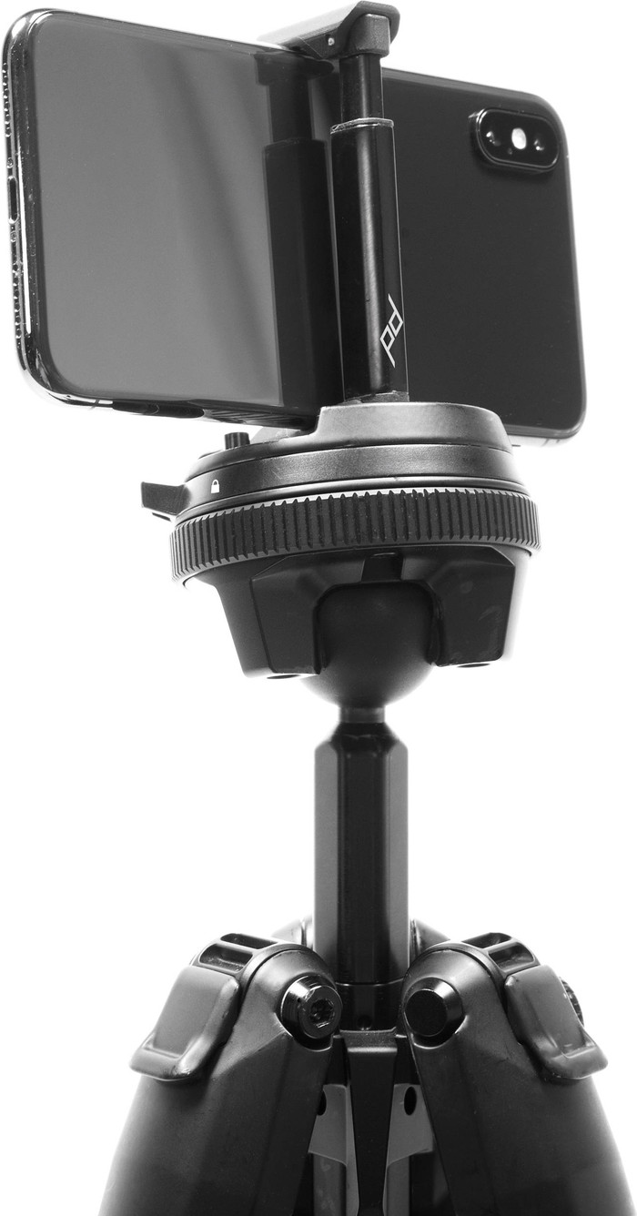 Peak Design Travel Tripod Aluminium product in gebruik
