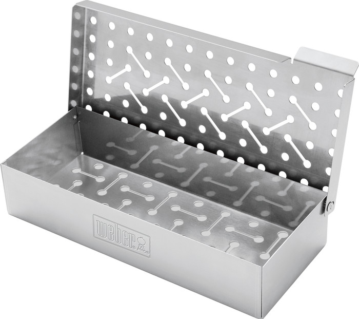 Weber Universele Rookbox Rvs binnenkant