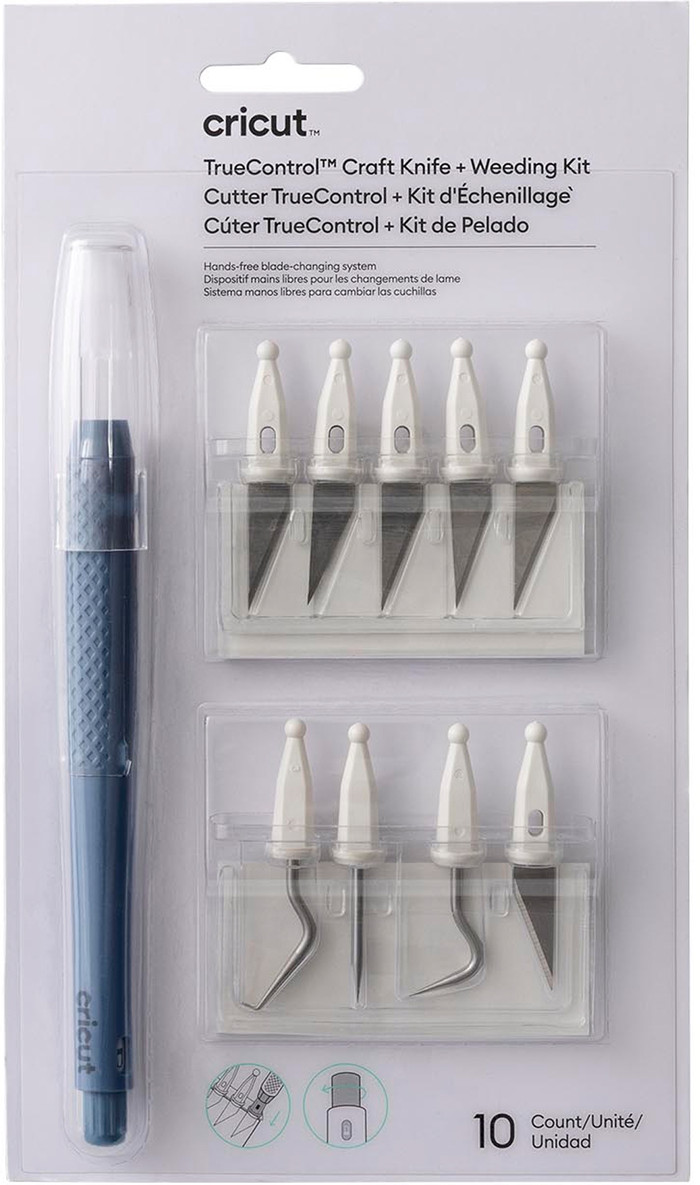 Cricut TrueControl Weeding en Knifeblade Set verpakking