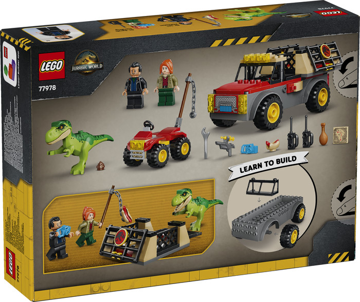 LEGO Jurassic World Jonge T. rex transporttruck 77978 verpakking