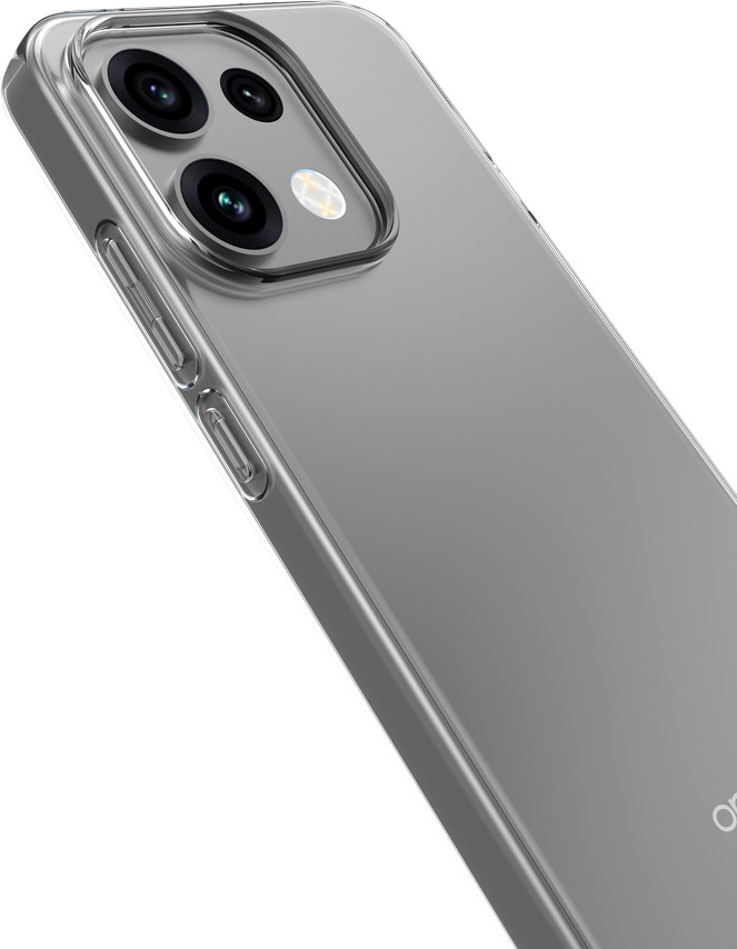 Just in Case Soft Design OPPO Reno16 FS Back Cover Transparant detail