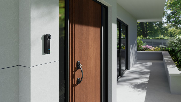 Anker eufy Doorbell S4 Bedraad + Mini Chime product in gebruik