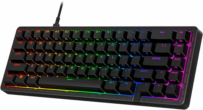 HyperX Origins 2 65% Gaming Toetsenbord Qwerty rechterkant