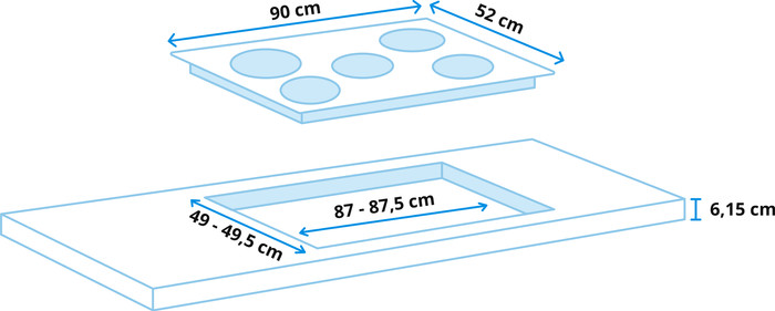 Wisberg WBBC690FZF3 visual Coolblue 1