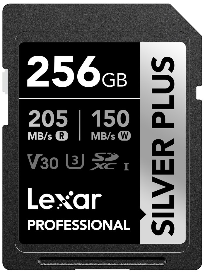 Lexar Professional SDXC Silver Plus 256GB 150MB/s Main Image