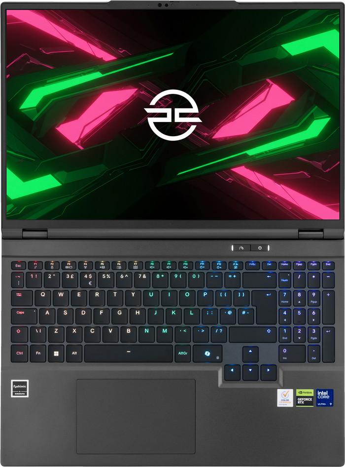 PCSpecialist Ionico 16 5070 bovenkant