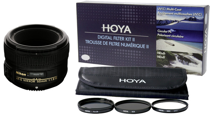 Nikon AF-S 50mm f/1.8G + Hoya Digital Filter Introduction Ki Main Image