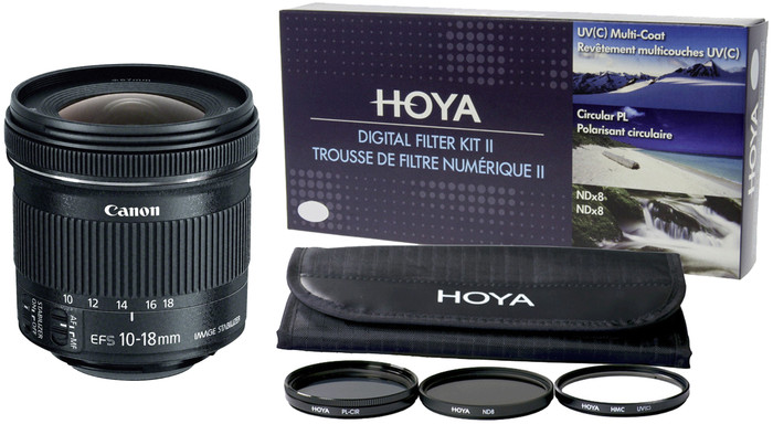 Canon EF-S 10-18mm f/4.5-5.6 IS STM + Hoya Digital Filter In Main Image