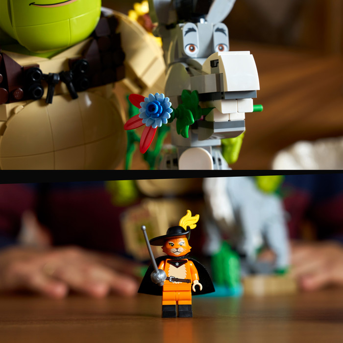 LEGO Shrek, Ezel en de Gelaarsde Kat 72423 product in gebruik