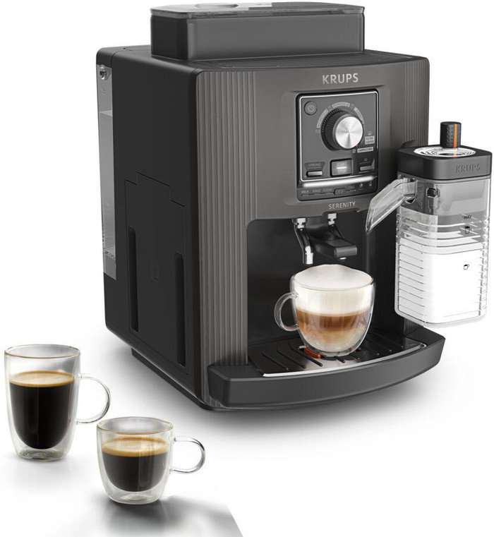 Krups Serenity Milk EA402H linkerkant