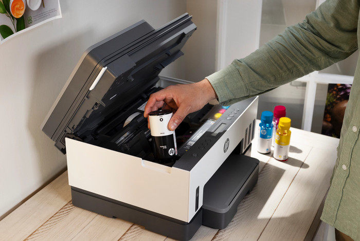 HP Smart Tank 7307 product in gebruik