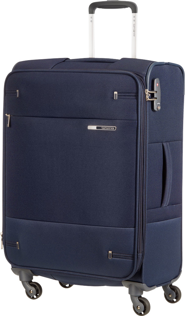 Samsonite Base Boost Expandable Spinner 66cm Navy Blue Main Image