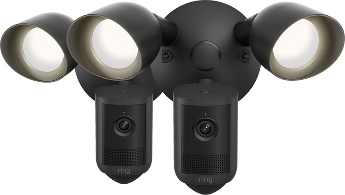 Ring Floodlight Camera 2e Generatie Zwart Duo Pack Main Image