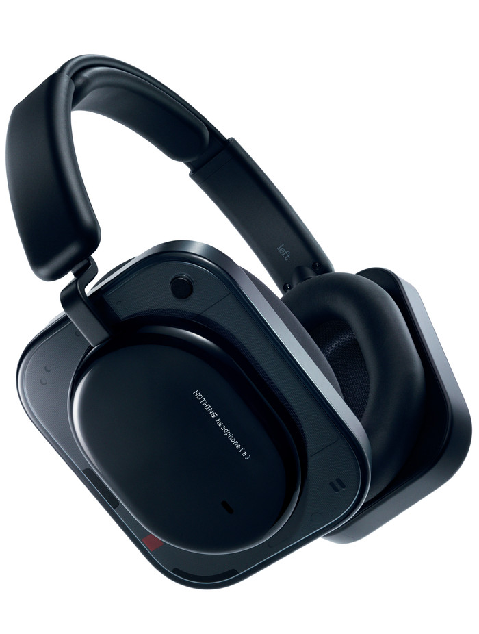 Nothing Headphone (a) Zwart linkerkant