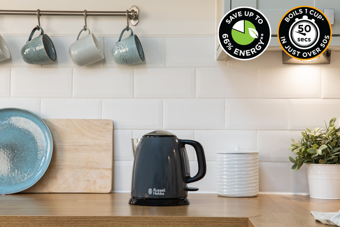 Russell Hobbs Colors Plus+ Mini Gray 24993-70 product in use
