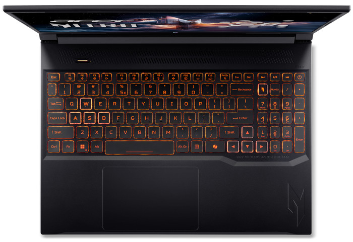 Acer Nitro V 16 AI ANV16-42-R4J0 bovenkant