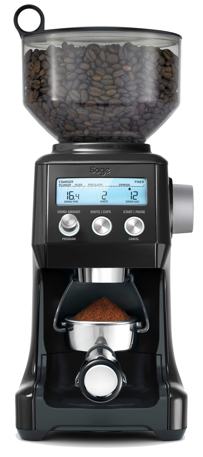 Sage The Smart Grinder Pro Black Truffel Main Image