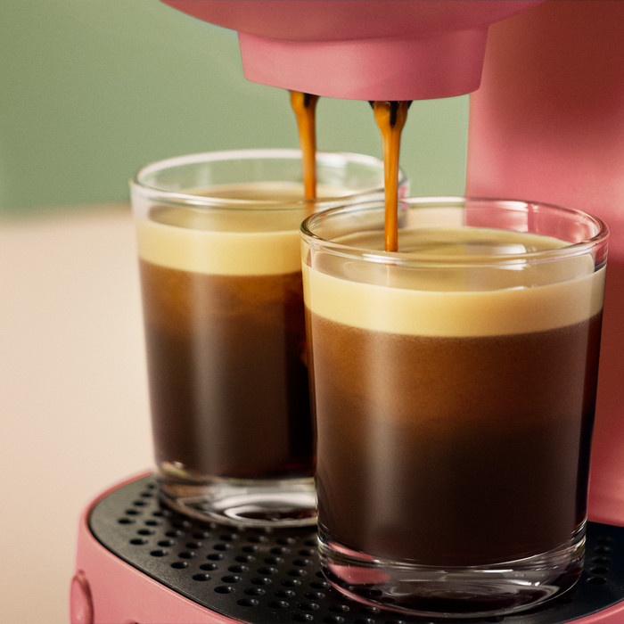 Philips koffiepadmachine Senseo Vibe CSA225/90 product in gebruik