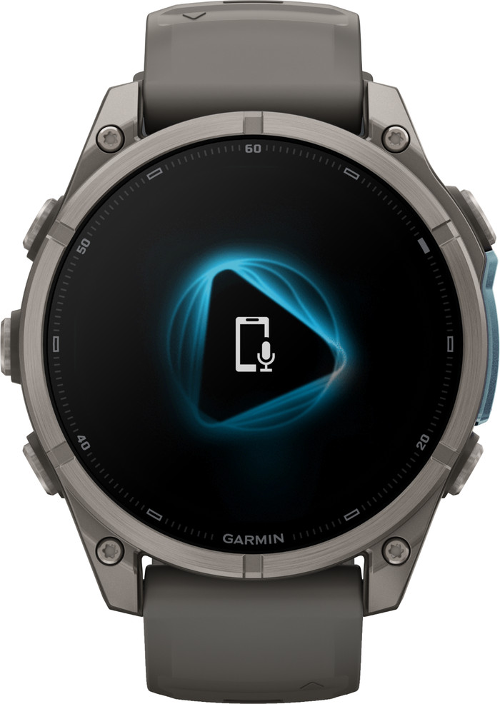 Garmin Fenix 9 Grijs 47mm voorkant