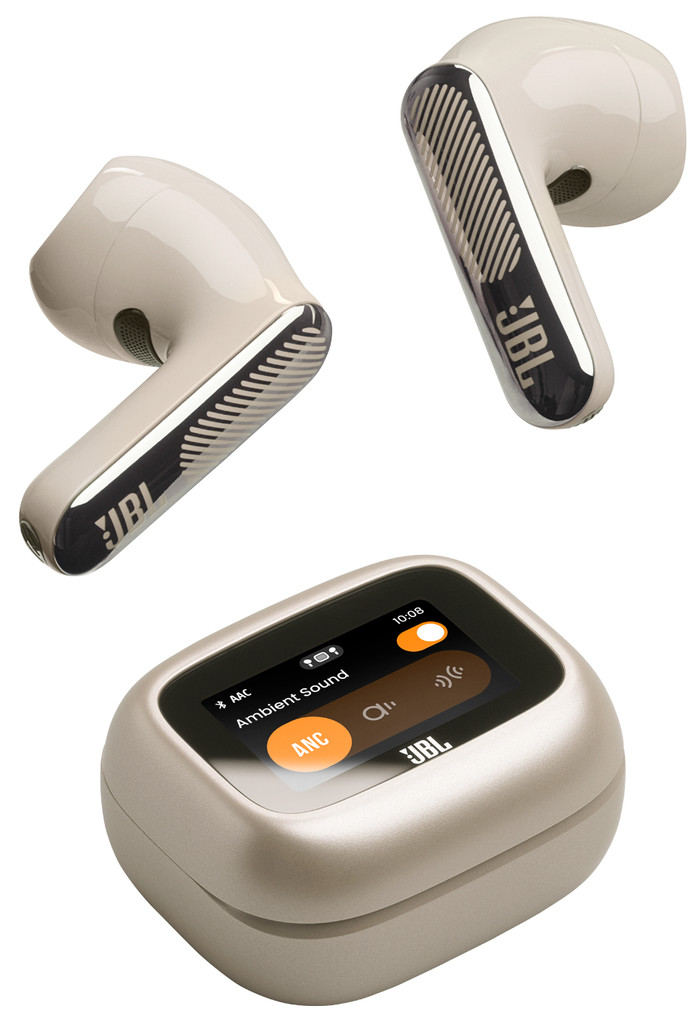 JBL Live Flex 4 Champagne voorkant