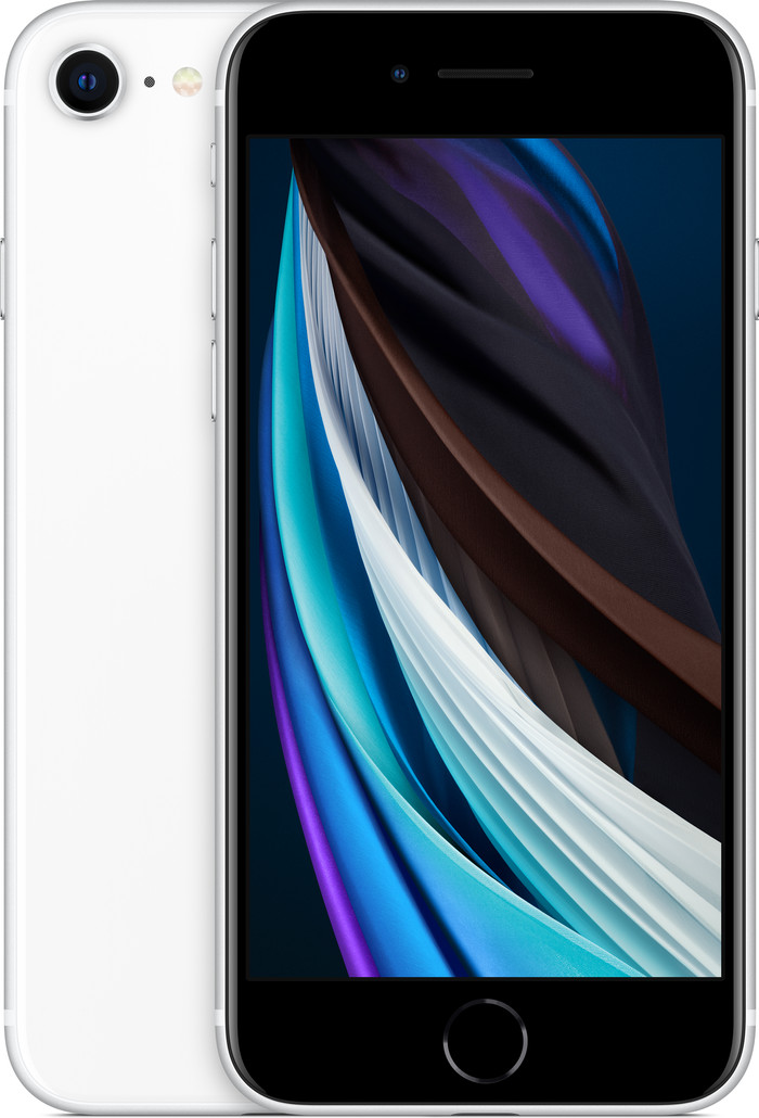 Refurbished iPhone SE 2020 64GB Wit (Zo goed als nieuw) Main Image