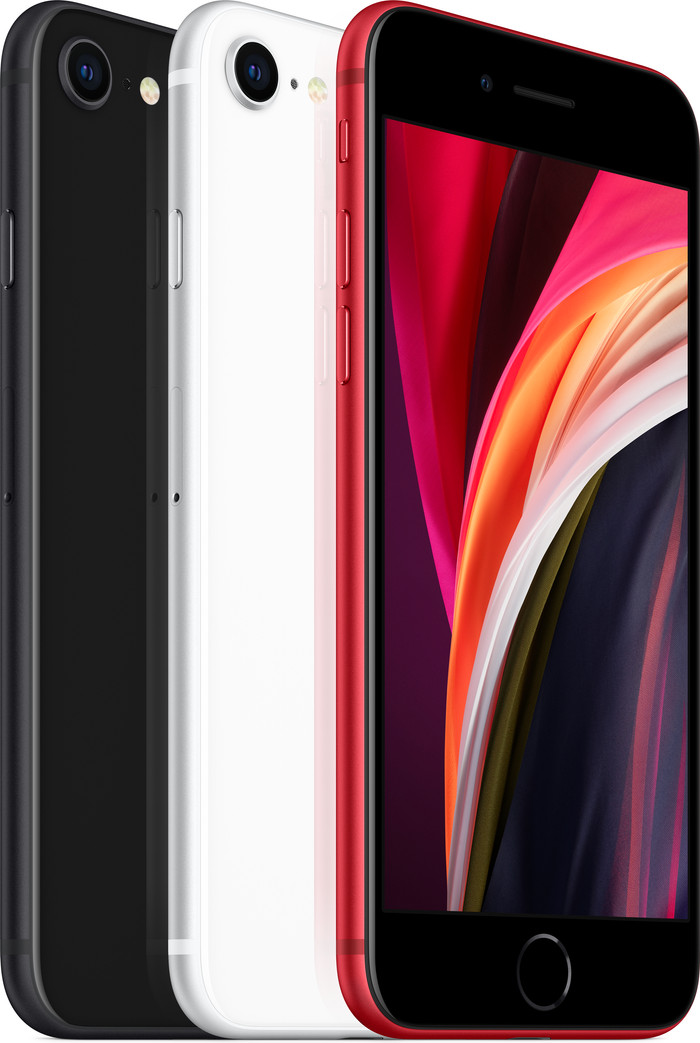 Refurbished iPhone SE 2020 64GB Rood (Zichbaar gebruikt) samengesteld product