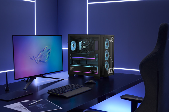 ASUS ROG GM700TZ-R9700X162W product in gebruik