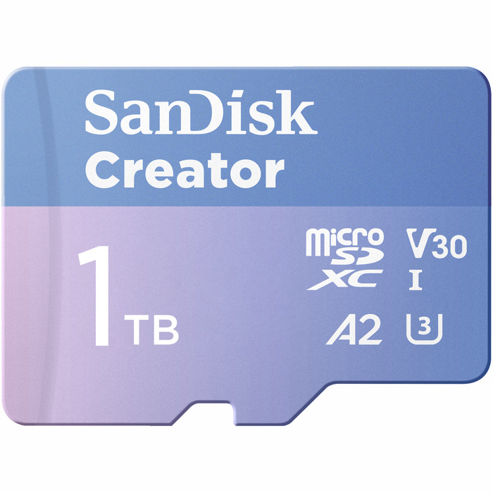 SANDISK MicroSDXC Creator 1TB 130MB/s Main Image