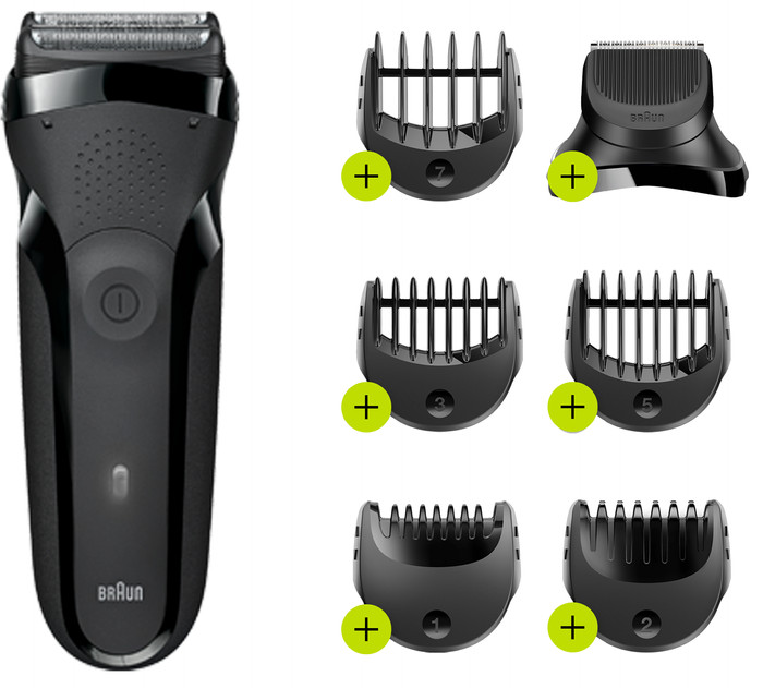 Braun Series 3 300BT Noir Main Image