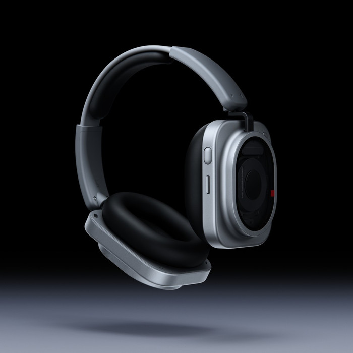 Nothing Headphone (1) Pro Wit rechterkant