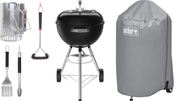 Weber Original Kettle 47 cm Zwart Starterspakket Main Image