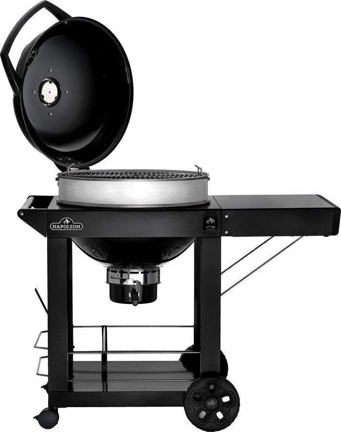 Napoleon PRO-CART Houtskool Kettle binnenkant