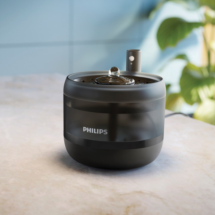 Philips Pet-serie Waterfontein product in gebruik