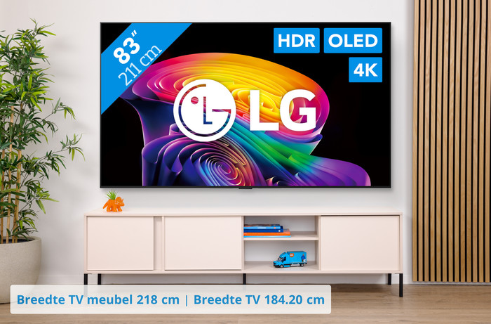 LG OLED 83" C6 (2026) visual Coolblue 1