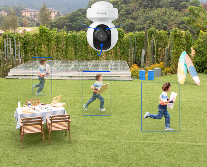 Reolink E540 product in gebruik