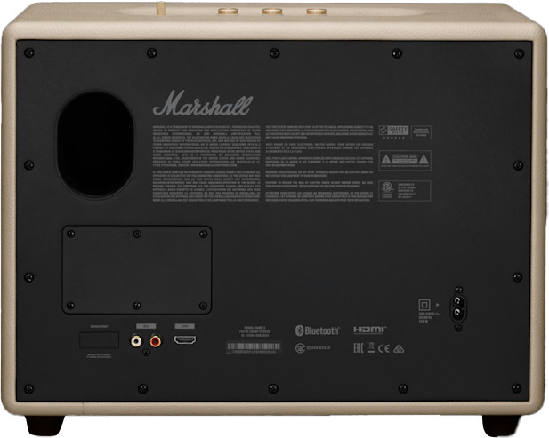 Marshall Woburn III Speaker BT Cream back